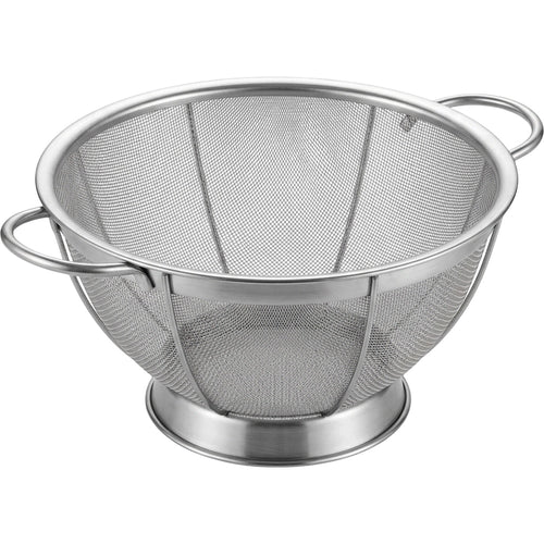 Fexao Round Footed Fine-Mesh Colander with Two Handles 22 cm - Product view